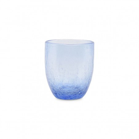 F2D Crackle Light Blue Szklanka 250 ml (Zestaw 4 szt.)