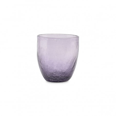 F2D Crackle Purple Szklanka 250 ml (Zestaw 4 szt.)