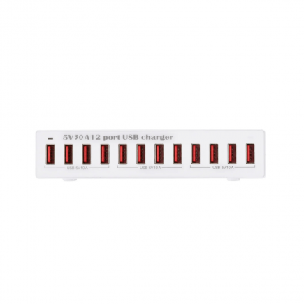 Zafferano Ładowarka MULTIPRESA USB MAX 12pz. - 8A