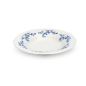 BONBISTRO Retro Blue Flower Talerz głęboki 23,5/14xH4 cm BONBISTRO Retro Blue Flower Talerz głęboki 23,5/14xH4 cm