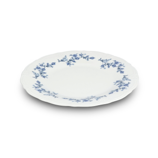 BONBISTRO Retro Blue Flower Talerz płaski 21 cm