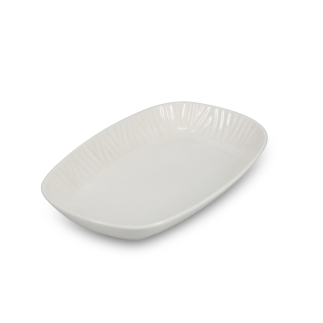 BONBISTRO Vista White Półmisek owalny 24,5x16 cm