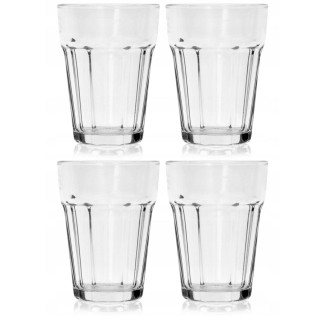 TREND GLASS Alva Szklanka wysoka 370 ml /SET 4