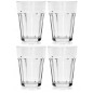 TREND GLASS Alva Szklanka wysoka 370 ml /SET 4 TREND GLASS Alva Szklanka wysoka 370 ml /SET 4