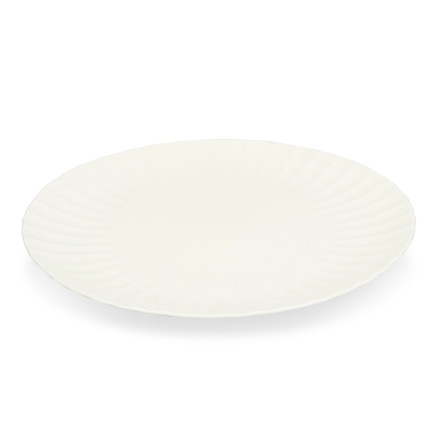 F2D White Bloom Talerz płaski 28 cm