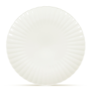 F2D White Bloom Talerz płaski 28 cm