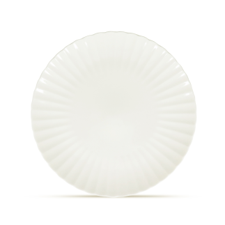 F2D White Bloom Talerz płaski 21cm