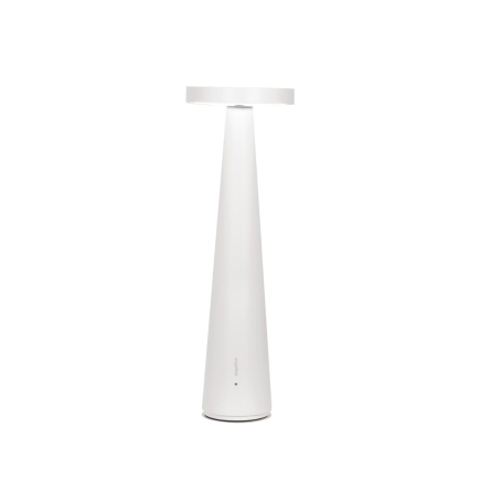 ZAFFERANO Angelina Lampa dotykowa LED - Biała 11x38 cm