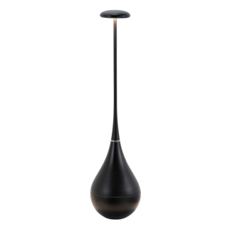 ZAFFERANO Dondolina Lampa dotykowa LED - czarna 9x37,6 cm