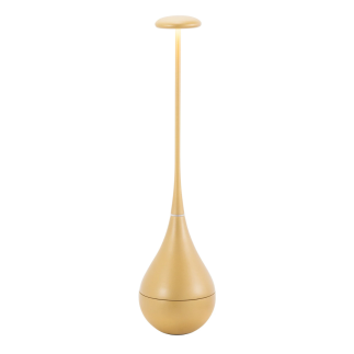 ZAFFERANO Dondolina Lampa dotykowa LED - złoty mat 9x37,6 cm