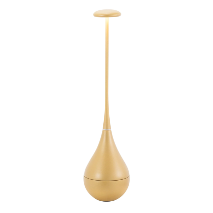 ZAFFERANO Dondolina Lampa dotykowa LED - złoty mat 9x37,6 cm