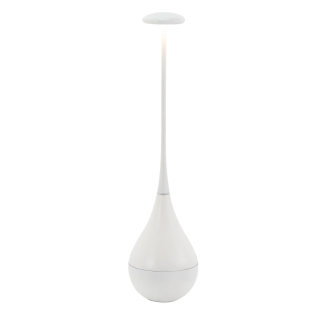 ZAFFERANO Dondolina Lampa dotykowa LED - biała 9x37,6 cm