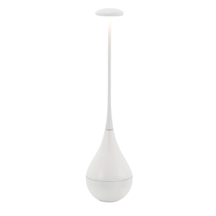 ZAFFERANO Dondolina Lampa dotykowa LED - biała 9x37,6 cm