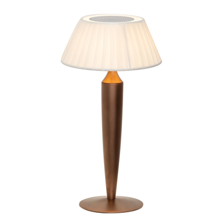 ZAFFERANO Flamina Lampa dotykowa LED - brązowa 12,x32 cm