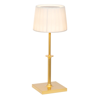 ZAFFERANO Poldina Classic Lampa dotykowa LED - złota 12x32 cm
