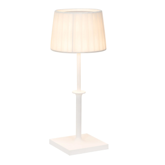 ZAFFERANO Poldina Classic Lampa dotykowa LED - biała 12x32 cm
