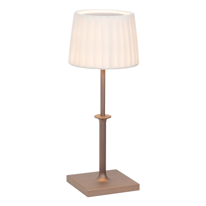 ZAFFERANO Poldina Classic Lampa dotykowa LED - brązowa 12x32 cm ZAFFERANO Poldina Classic Lampa dotykowa LED - brązowa 12x32 cm
