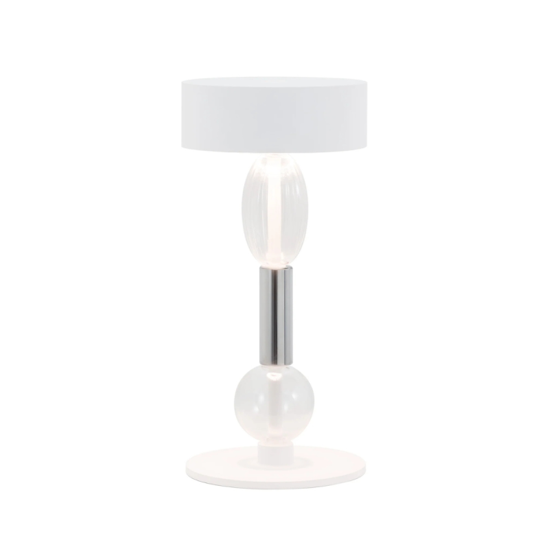 ZAFFERANO Royal Family Lampa dotykowa LED - biała wi-fi 13x28 cm