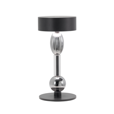 ZAFFERANO Royal Family Lampa dotykowa LED - czarna wi-fi 13x28 cm