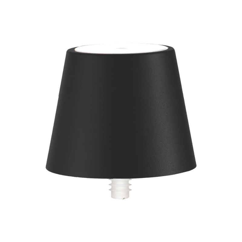 ZAFFERANO Poldina Stopper Klosz Czarny 11,1 cm