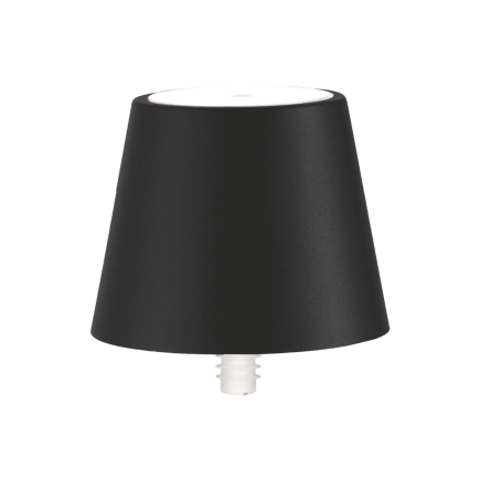 ZAFFERANO Poldina Stopper Klosz Czarny 11,1 cm