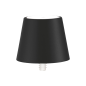ZAFFERANO Poldina Stopper Klosz Czarny 11,1 cm