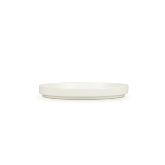 F2D Dusk White Talerz płaski z rantem 16,5x2 cm