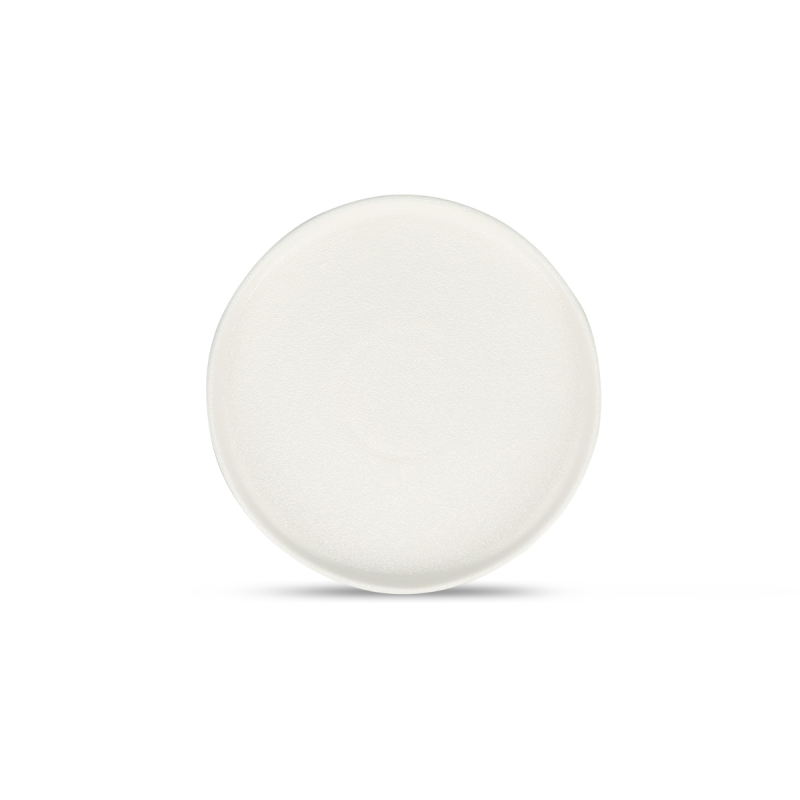 F2D Dusk White Talerz płaski z rantem 16,5x2 cm F2D Dusk White Talerz płaski z rantem 16,5x2 cm