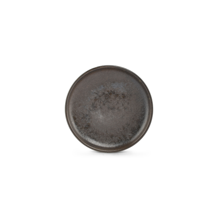 F2D CERES BLACK Talerz płaski 12 cm