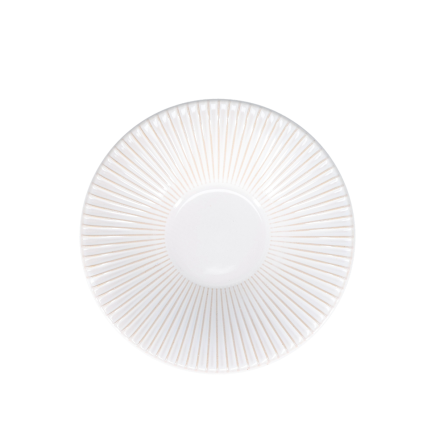 F2D Brass White Striped Talerz głęboki 20,5/8,5xH5 cm