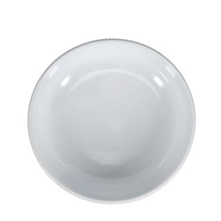 F2D Brass White Striped Miska 15,5xH5 cm