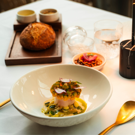 STYLE POINT Chalk Coupe talerz głęboki 21x6 cm