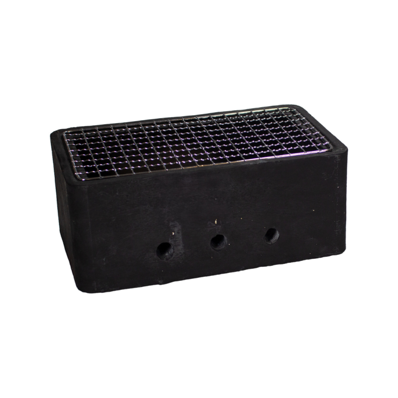 STYLE POINT BBQ Grill stołowy czarny 25x15x10 cm