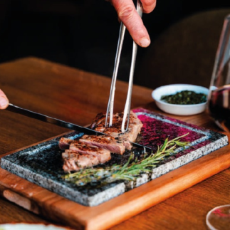 STYLE POINT BBQ Kamień do grilla Granit 25x15x1,5 cm