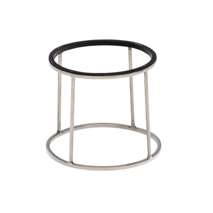 STYLE POINT Podstawa do bufetu Stal nierdzewna 22/24x12 cm