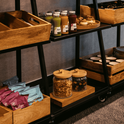 STYLE POINT Deska z trzema wycięciami  40 cm x 13 cm x 4 cm