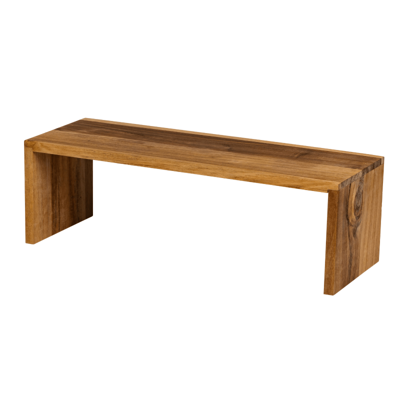 STYLE POINT Taca drewniana akacja 50x18x16 cm