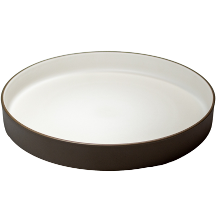 STYLE POINT Miska ciemny brąz 32x5 cm