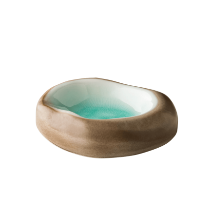 STYLE POINT Blue Lagoon high plate 17,5 cm