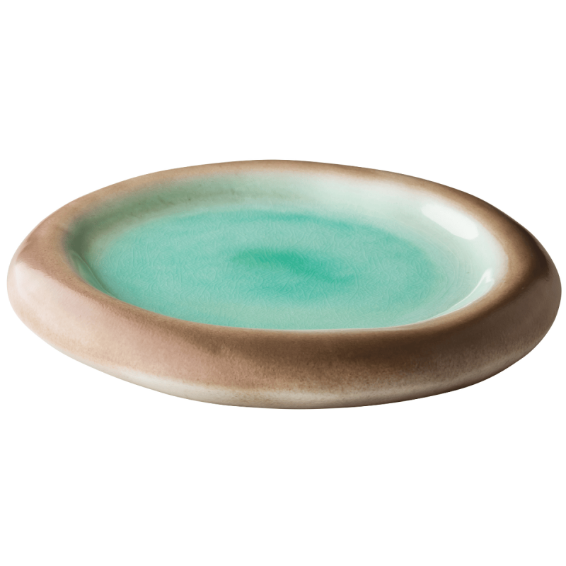 STYLE POINT Blue Lagoon high plate 25 cm