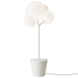 ZAFFERANO Tree Of Light Lampa podłogowa - biała 86x50x186 cm