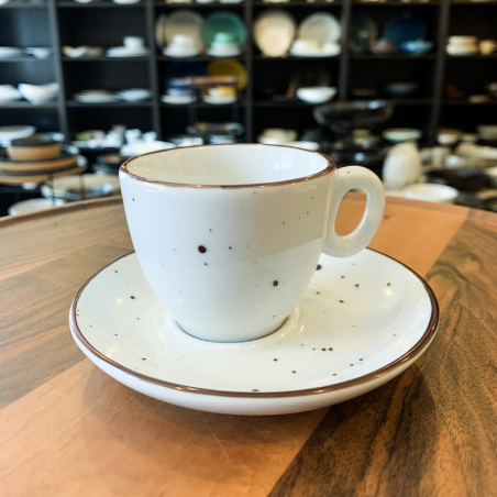 DOTS WHITE Filiżanka do espresso 70 ml