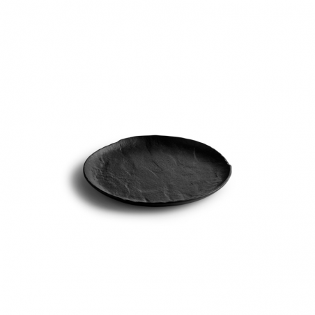 LIVELLI Talerz płaski czarny 21 cm