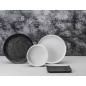 CHIC LIVELLI BLACK Półmisek prostokątny 26x15 cm CHIC LIVELLI BLACK Półmisek prostokątny 26x15 cm