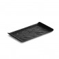 CHIC LIVELLI BLACK Półmisek prostokątny 26x15 cm CHIC LIVELLI BLACK Półmisek prostokątny 26x15 cm