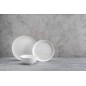 CHIC LIVELLI WHITE Talerz płaski 21 cm CHIC LIVELLI WHITE Talerz płaski 21 cm