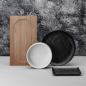 CHIC LIVELLI BLACK Półmisek 40 cm CHIC LIVELLI BLACK Półmisek 40 cm