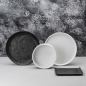 CHIC LIVELLI BLACK Półmisek 40 cm CHIC LIVELLI BLACK Półmisek 40 cm