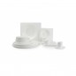 CHIC VERSO WHITE Filiżanka sztaplowana 240 ml ze spodkiem CHIC VERSO WHITE Filiżanka sztaplowana 240 ml ze spodkiem
