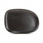 F2D CERES BLACK Talerz płaski 33X23 cm F2D CERES BLACK Talerz płaski 33X23 cm
